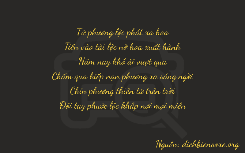 Thơ dịch biển số xe 40592