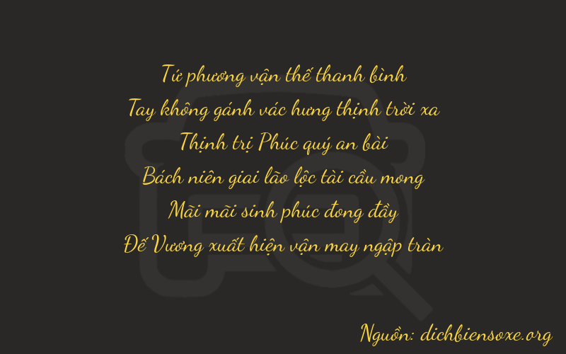 Thơ dịch biển số xe 40629