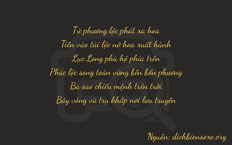Thơ dịch biển số xe 40637