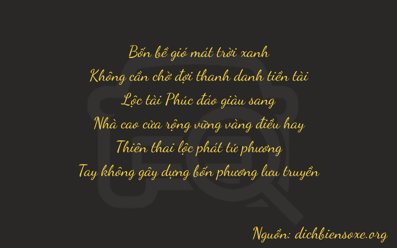 Thơ dịch biển số xe 40640