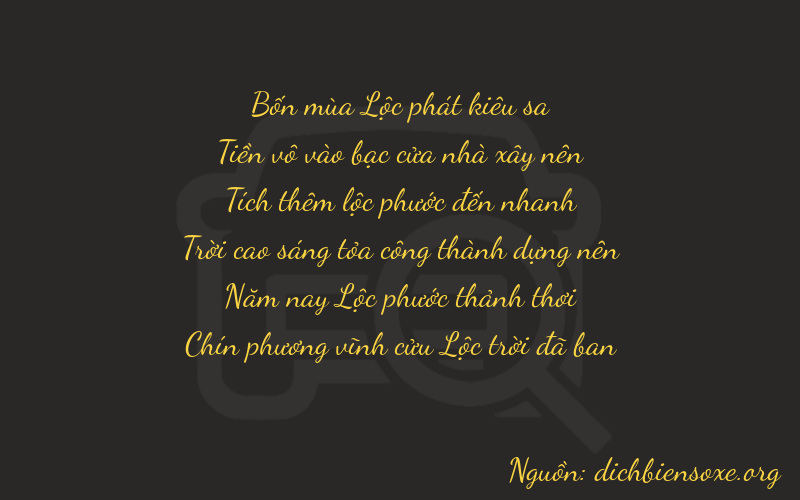 Thơ dịch biển số xe 40659