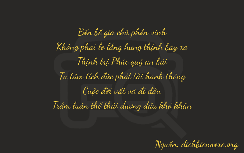 Thơ dịch biển số xe 40675