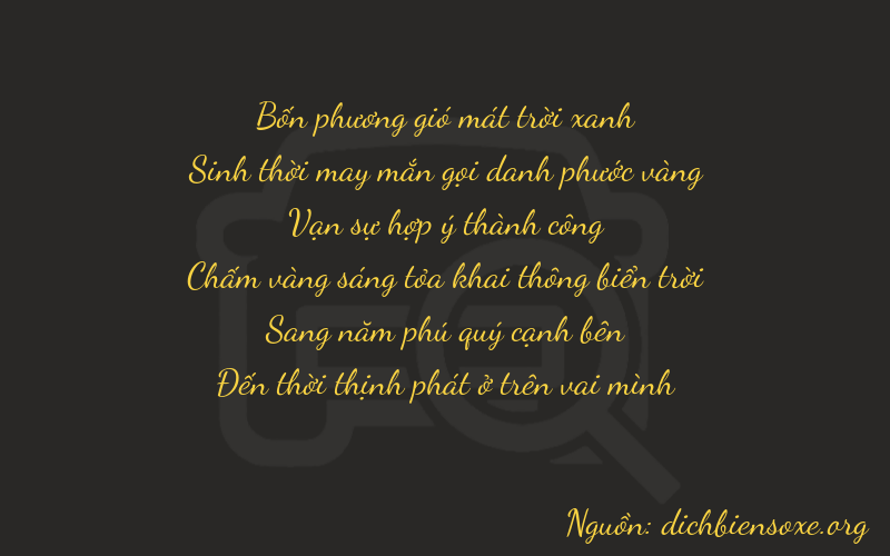 Thơ dịch biển số xe 40858