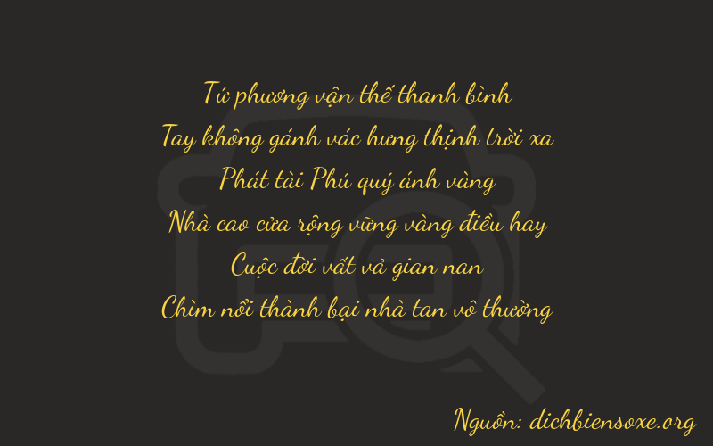 Thơ dịch biển số xe 40872