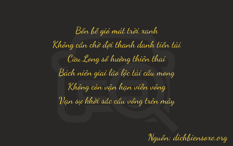 Thơ dịch biển số xe 40901