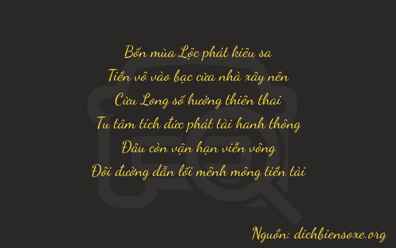 Thơ dịch biển số xe 40902