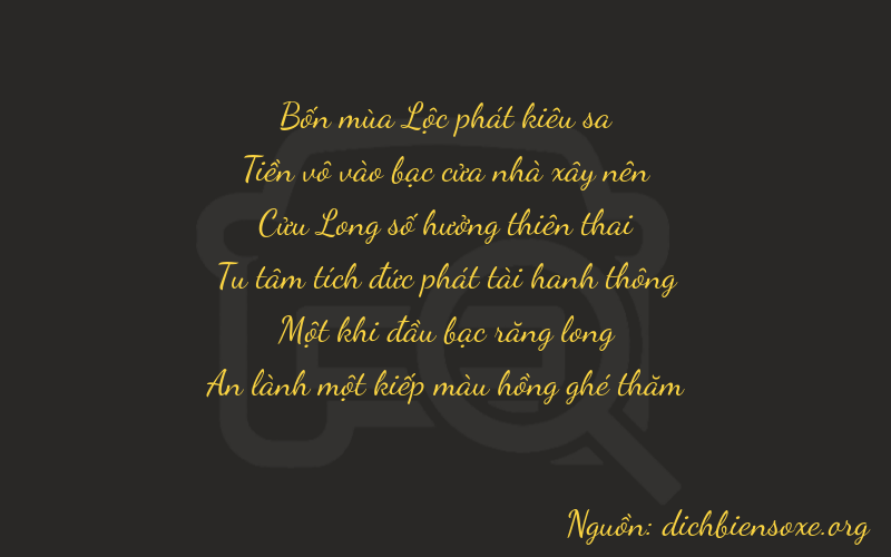 Thơ dịch biển số xe 40911