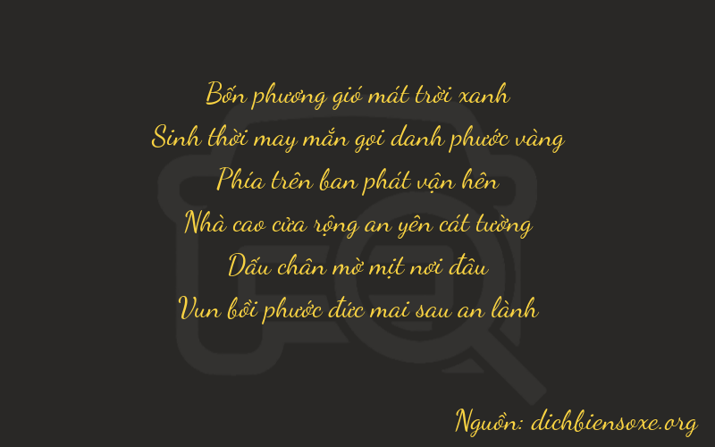 Thơ dịch biển số xe 40957