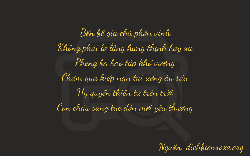 Thơ dịch biển số xe 40990