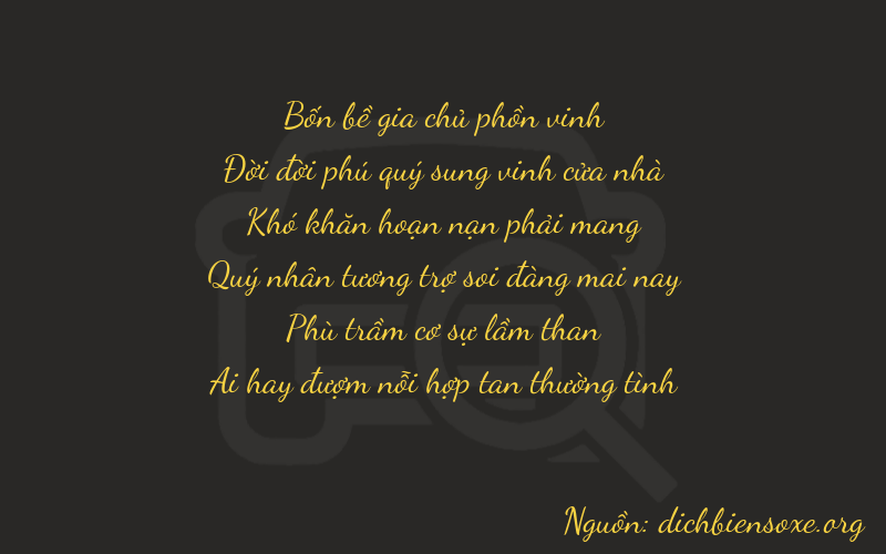 Thơ dịch biển số xe 41000