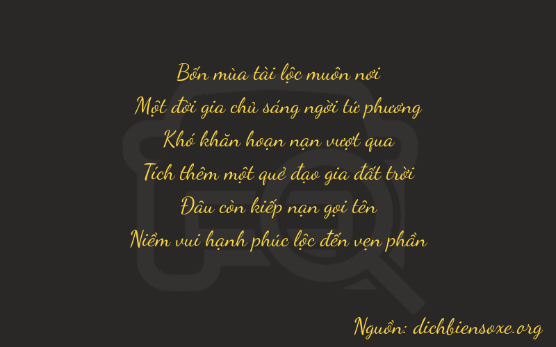 Thơ dịch biển số xe 41003