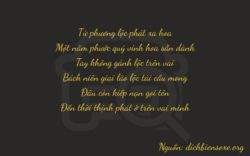 Thơ dịch biển số xe 41008