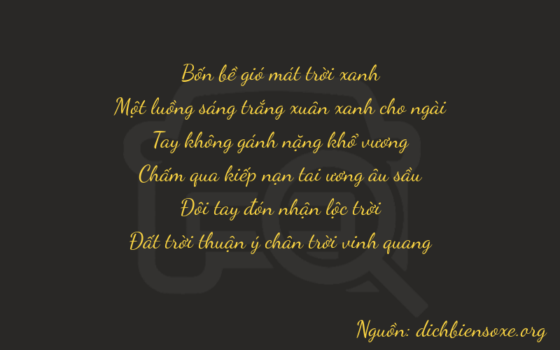 Thơ dịch biển số xe 41028