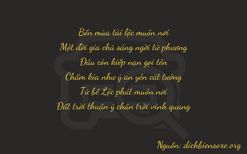 Thơ dịch biển số xe 41048