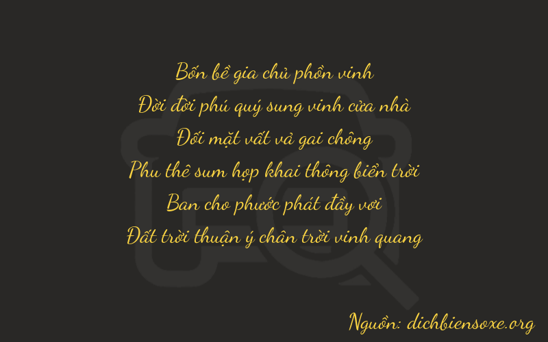 Thơ dịch biển số xe 41288