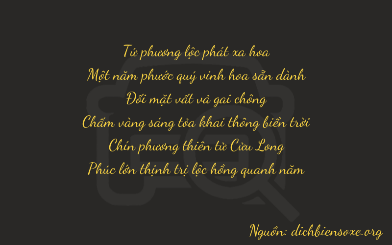 Thơ dịch biển số xe 41296