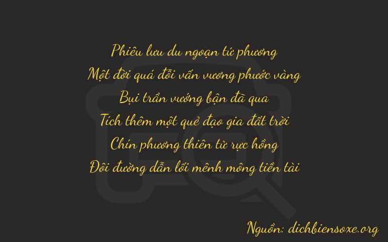 Thơ dịch biển số xe 41392