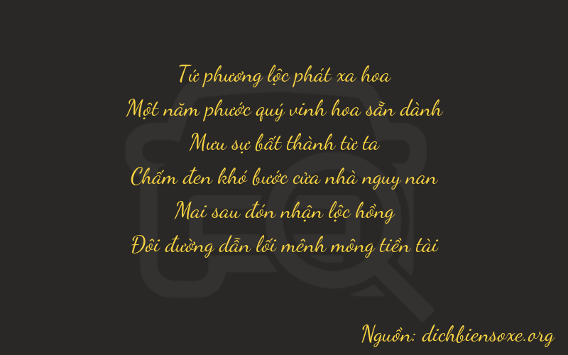 Thơ dịch biển số xe 41422