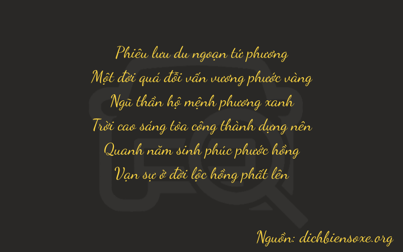 Thơ dịch biển số xe 41554