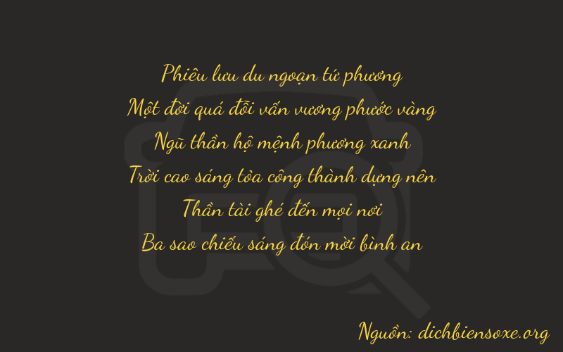 Thơ dịch biển số xe 41563