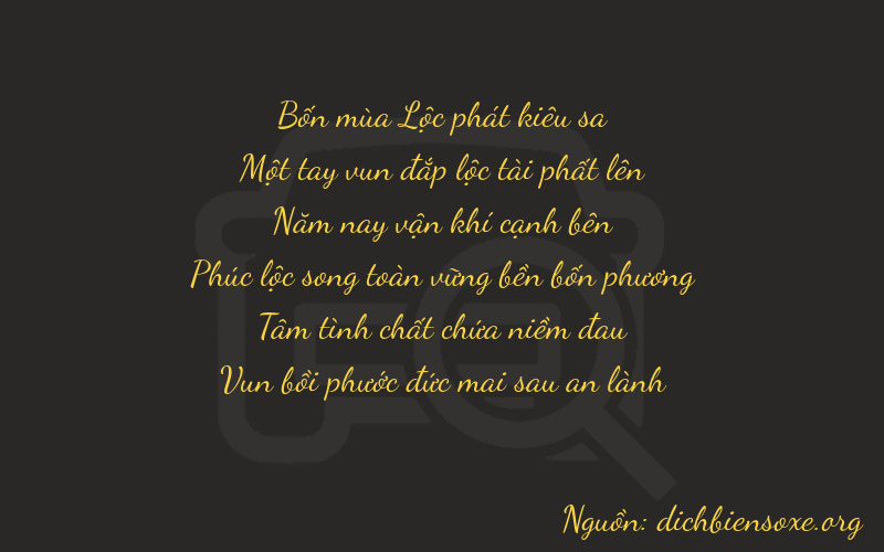 Thơ dịch biển số xe 41587