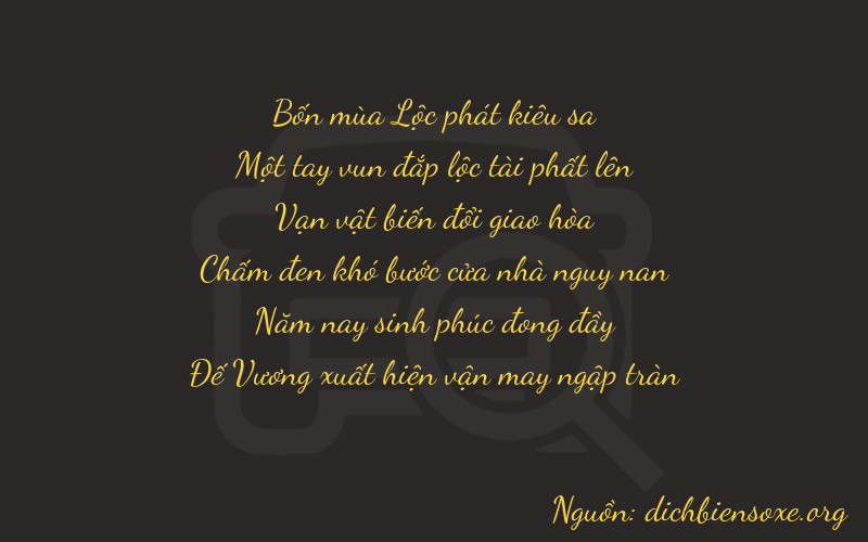 Thơ dịch biển số xe 41659