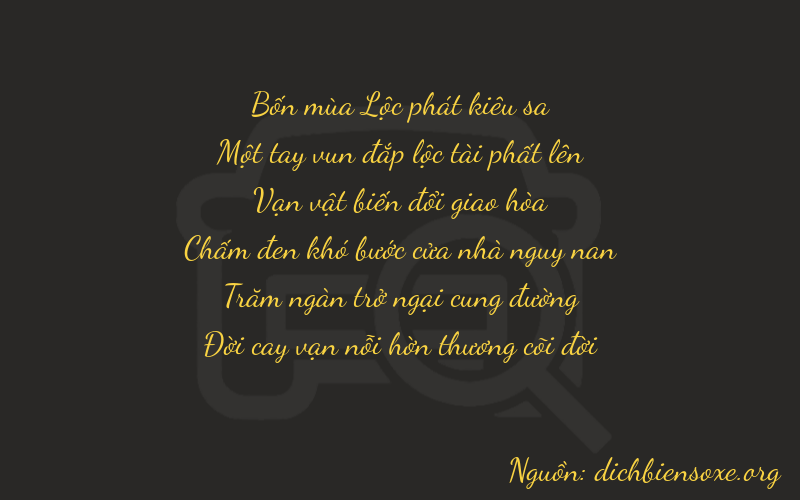 Thơ dịch biển số xe 41677
