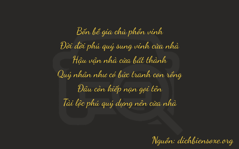 Thơ dịch biển số xe 41702