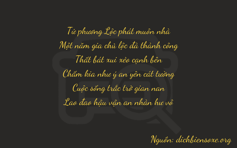 Thơ dịch biển số xe 41753