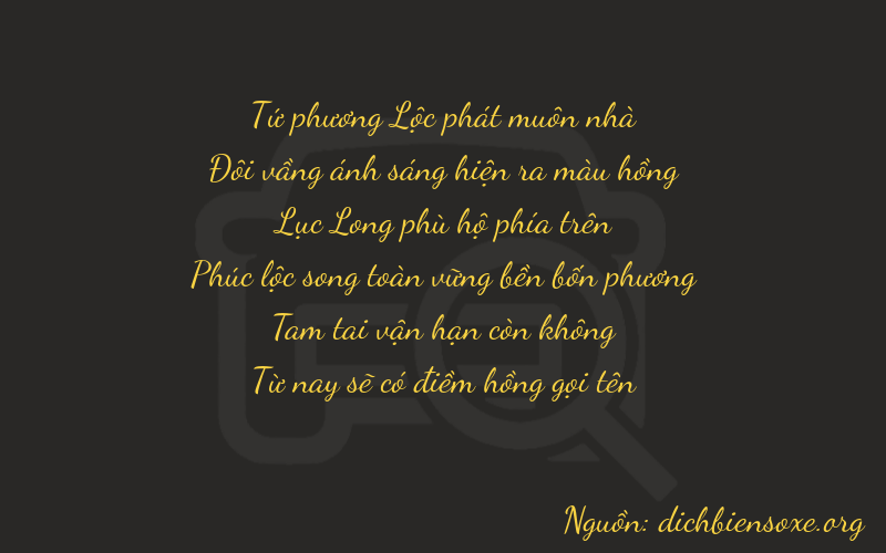 Thơ dịch biển số xe 42635