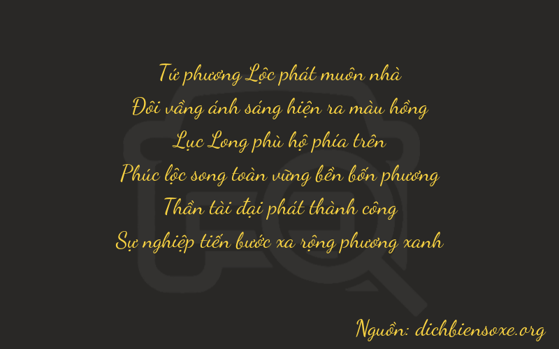 Thơ dịch biển số xe 42662
