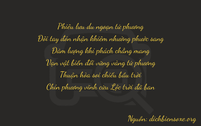 Thơ dịch biển số xe 42679