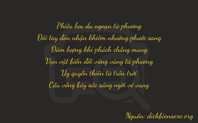 Thơ dịch biển số xe 42697
