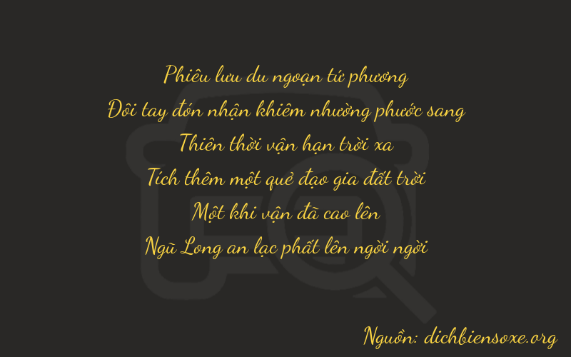 Thơ dịch biển số xe 42715