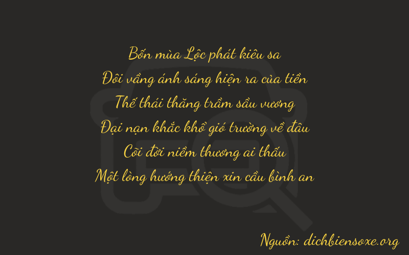 Thơ dịch biển số xe 42749