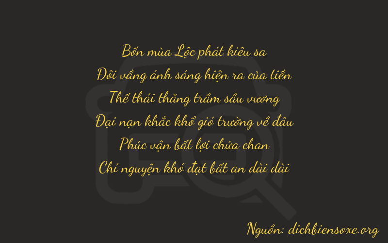 Thơ dịch biển số xe 42767