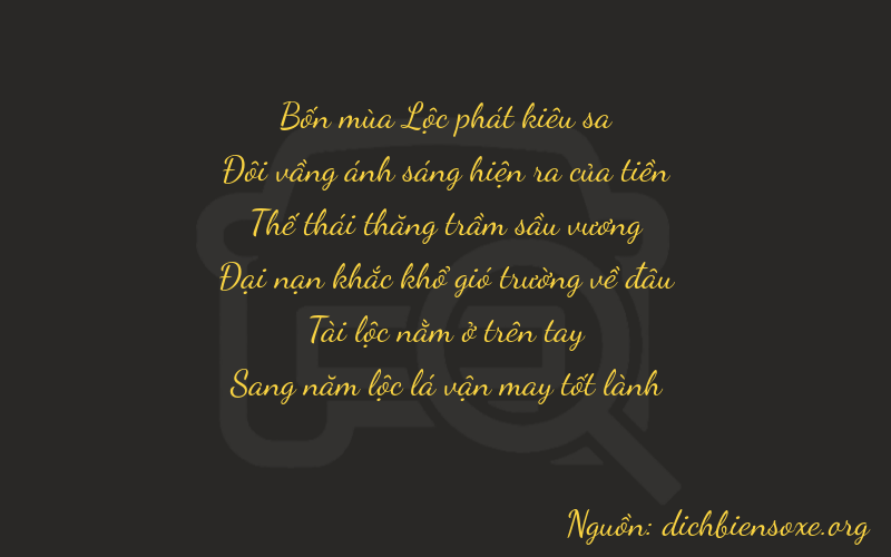 Thơ dịch biển số xe 42785
