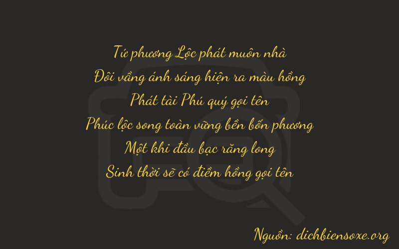 Thơ dịch biển số xe 42815