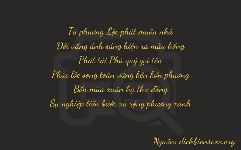 Thơ dịch biển số xe 42842