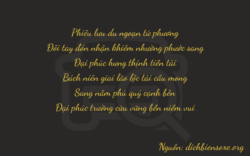 Thơ dịch biển số xe 42859