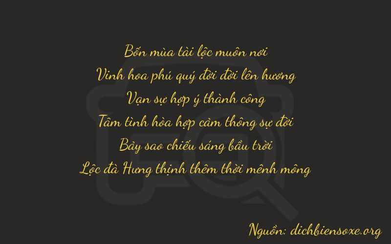 Thơ dịch biển số xe 42876