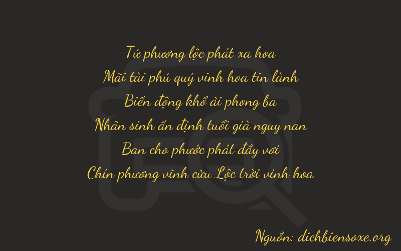 Thơ dịch biển số xe 42889