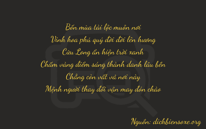Thơ dịch biển số xe 42903