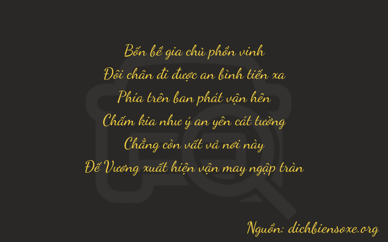 Thơ dịch biển số xe 42909