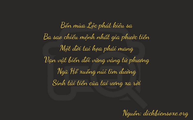 Thơ dịch biển số xe 43155