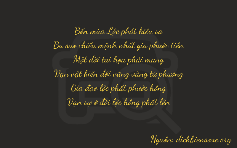 Thơ dịch biển số xe 43164