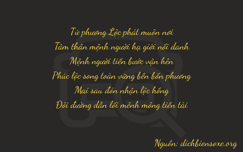 Thơ dịch biển số xe 43222