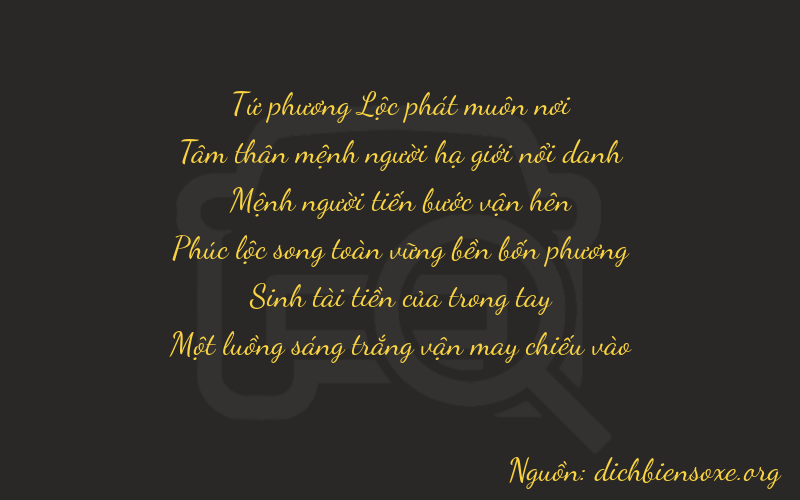 Thơ dịch biển số xe 43231