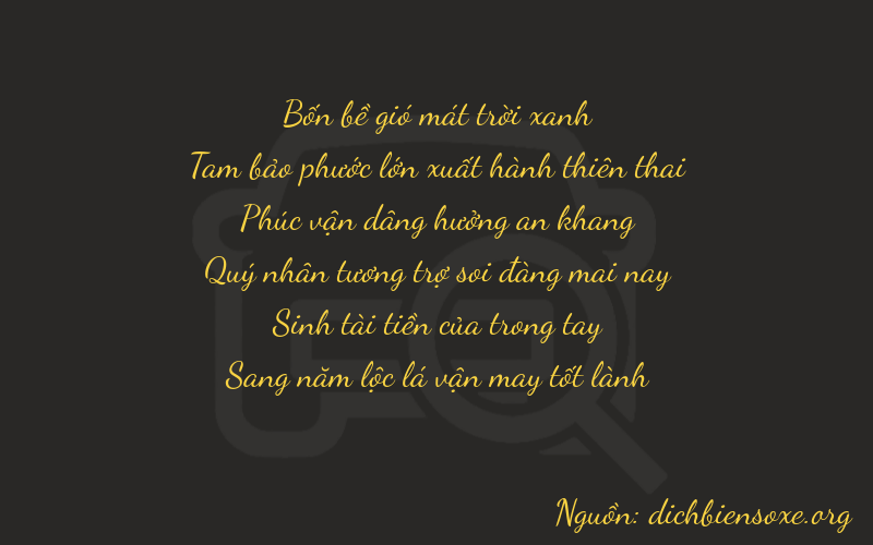 Thơ dịch biển số xe 43235