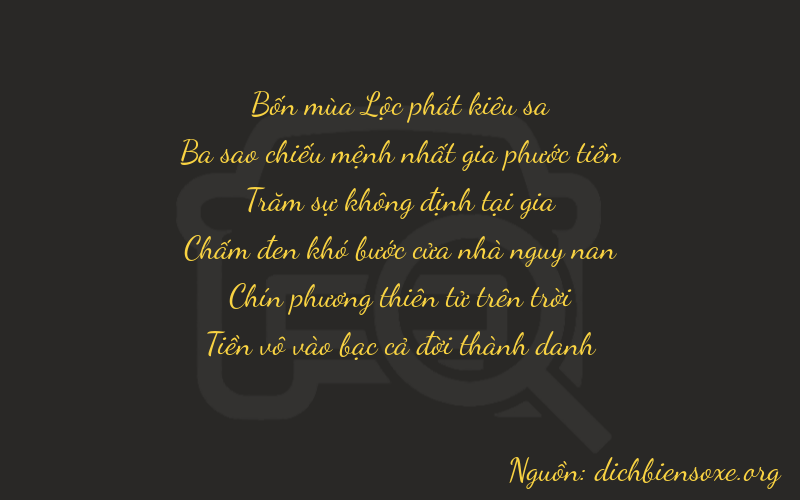 Thơ dịch biển số xe 43290